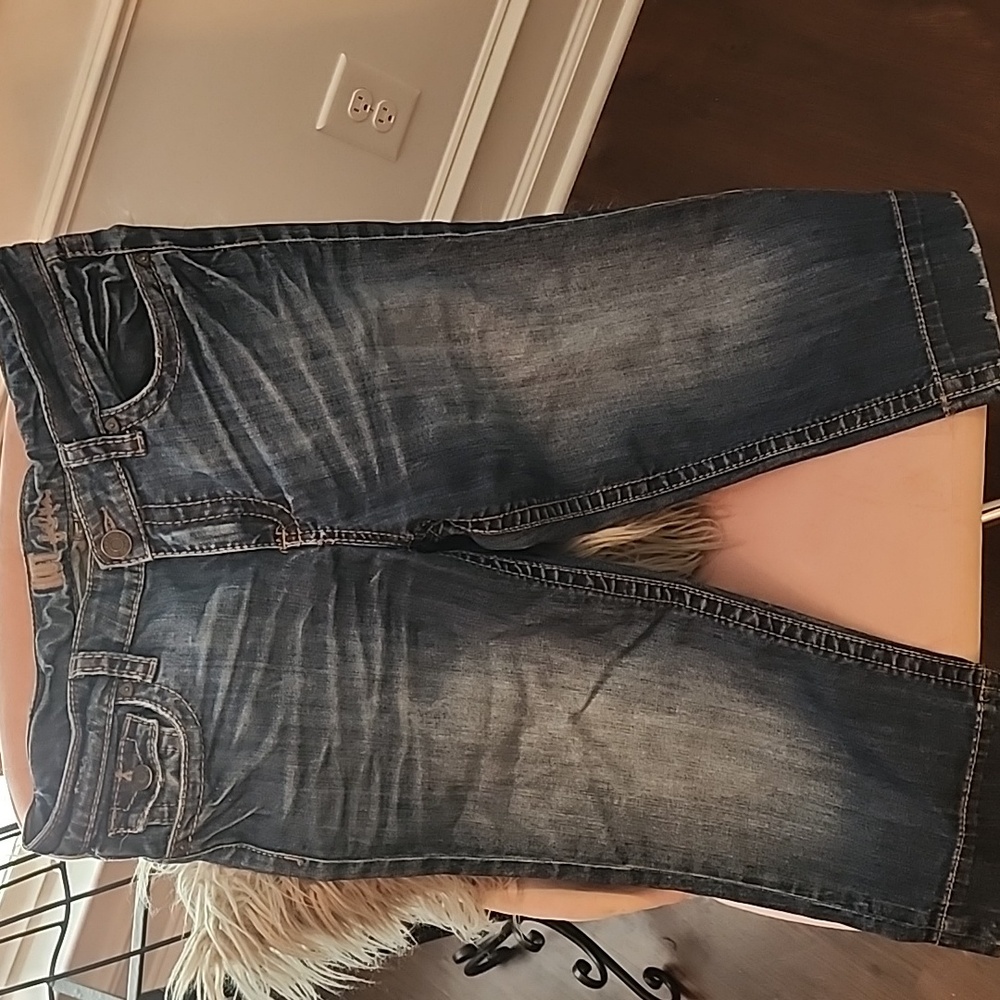 KUT from the cloth cropped stretch denim jeans